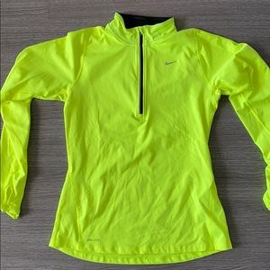 Nike Dri-Fit quarter zip, size small